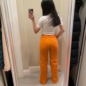 Divided Orange Pants